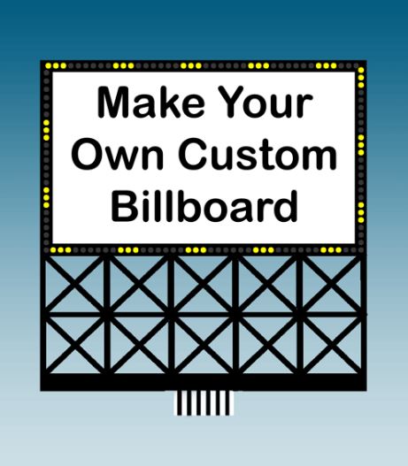 Miller Engineering 442352 N/Ho Custom Billboard Sm