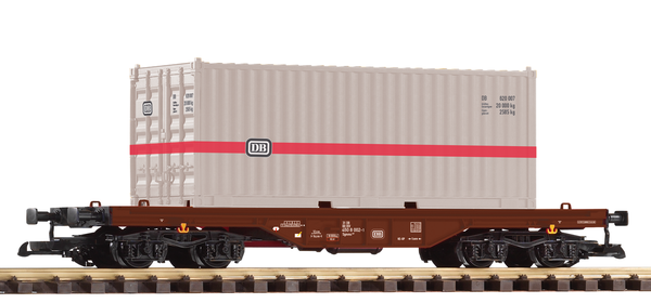 Piko 37747 G Scale DB IV Flat w/20' Container