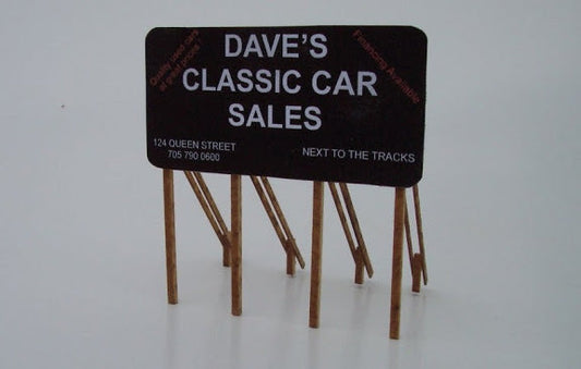 Osborn Models 1024 Ho Standard Billboard