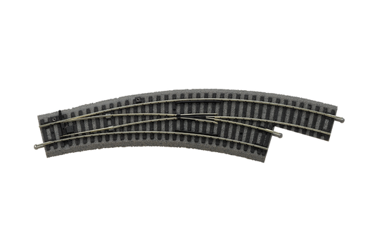 Piko 55423 HO Scale Roadbed Right Curved Switch BWR R2/R3 30?