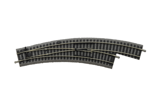 Piko 55423 HO Scale Roadbed Right Curved Switch BWR R2/R3 30°