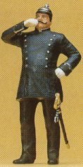 Preiser 57576 44220 Scale Police Officer 1/24 Scale -- German Police Officer Circa 1900