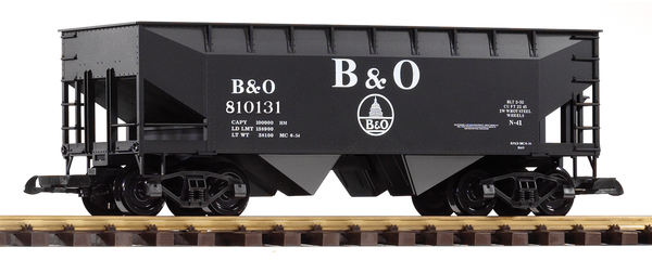 Piko 38829 G Scale B&O Offset Hopper 810131, Black (New #)