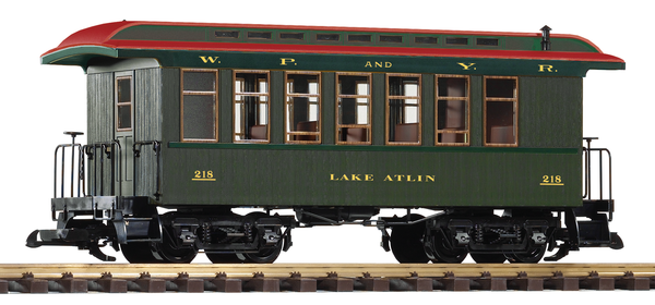 Piko 38631 G Scale WP&YR Wood Coach 218