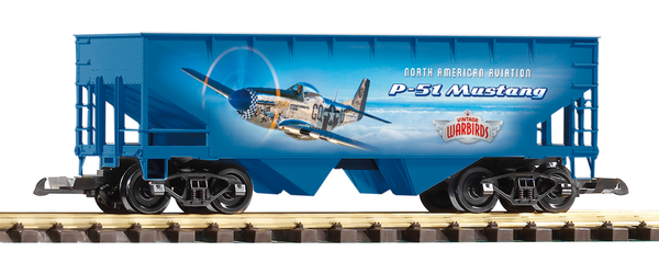 Piko 38902 G Scale Vintage Warbirds P-51 Hopper