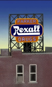 Miller Engineering 8820 O/Ho Rexall Window Sign
