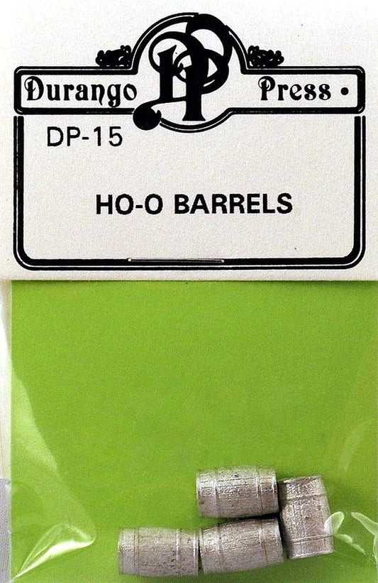 Durango Press 15 Ho/O Large Wood Barrels
