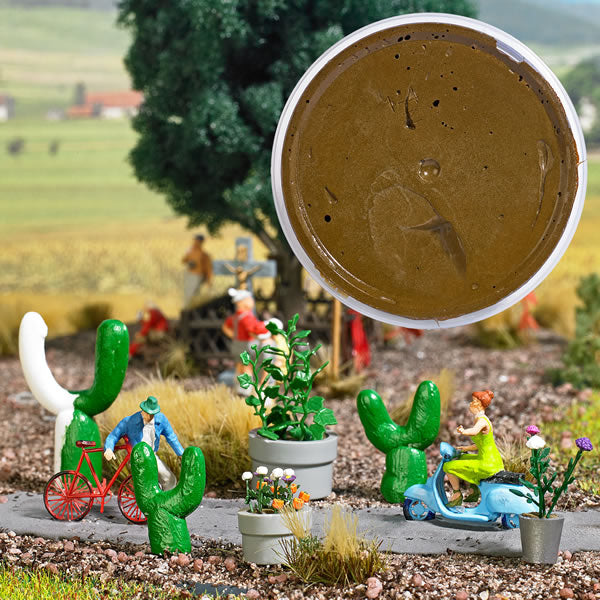 Busch 7557 A Scale Model Building Clay 3.2oz  90g -- Brown