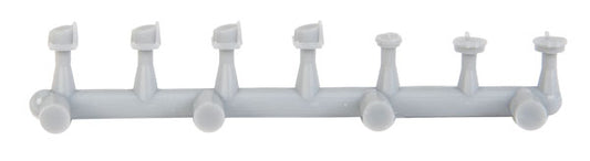 Cal Scale 618 Ho Mu Receptacle Set 6Pcs Plas