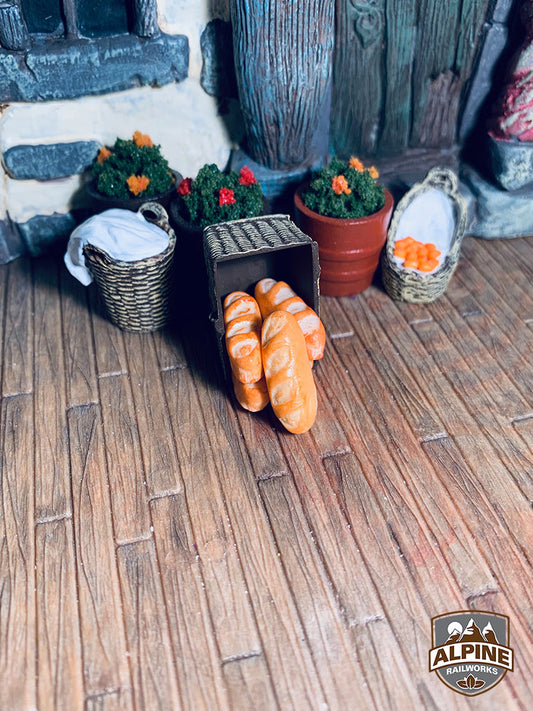 Alpine Railworks 1100 G Scale French Bread Loaves (5)