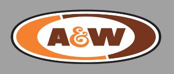 Miller Engineering 55045 O A&W Root Beer Rotating Sign