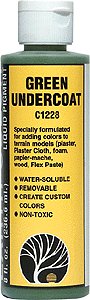Woodland Scenics 1228 All Scale Earth Colors Liquid Pigment(TM) - 8oz 237mL Bottle -- Green
