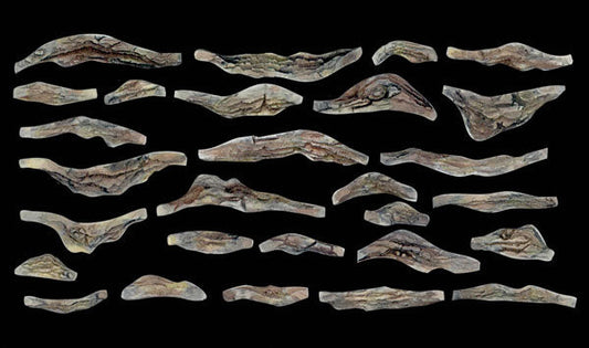 Woodland Scenics 1245 All Scale Creek Bank Rock Molds -- Set of 2