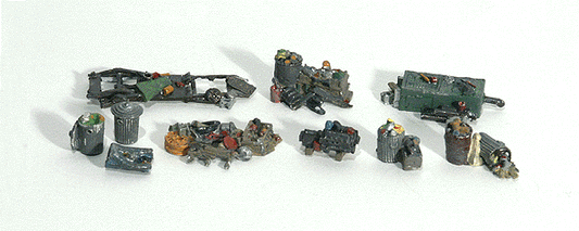 Woodland Scenics 1852 HO Scale Assorted Junk - Scenic Accents(R)