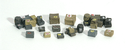 Woodland Scenics 1855 HO Scale Scenic Accents(R) -- Assorted Crates