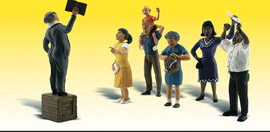 Woodland Scenics 1925 HO Scale Scenic Accents(R) -- Sermon on the Crate