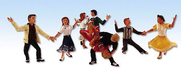 Woodland Scenics 1950 HO Scale Scenic Accents(R) -- Swingin' Sensation