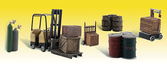 Woodland Scenics 2208 N Scale Scenic Accents(R) -- Loading Dock Details