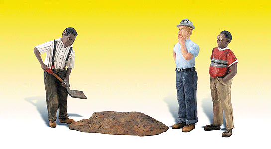 Woodland Scenics 2568 G Scale Scenic Accents(R) Figures -- Whistle While He Works