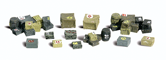 Woodland Scenics 2739 O Scale Assorted Crates - Scenic Accents(R)