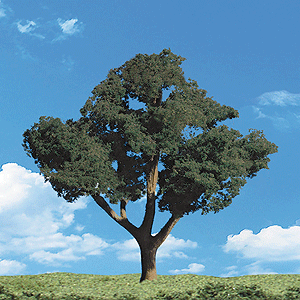 Woodland Scenics 3547 All Scale Woodland Classic Trees(R) Ready Made - Cool Shade -- 3/4 to 1-1/4" 1.9 to 3.2cm Tall pkg(8)