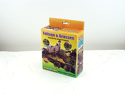 Woodland Scenics 4120 HO Scale Scene-A-Rama(TM) Diorama Add-On Kits -- Foliage & Grasses