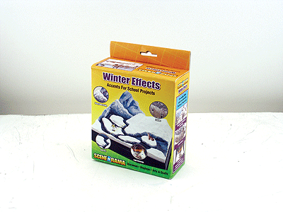 Woodland Scenics 4123 HO Scale Scene-A-Rama(TM) Diorama Add-On Kits -- Winter Effects