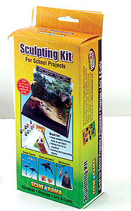 Woodland Scenics 4131 HO Scale Scene-A-Rama(TM) Diorama Project Accessories -- Sculpting Kit