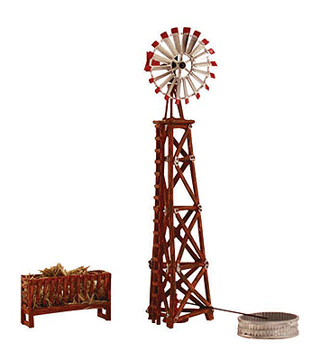 Woodland Scenics 4937 N Scale Built-&-Ready Landmark Structures(R) - Assembled -- Windmill