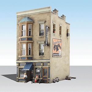 Woodland Scenics 5032 HO Scale J.W. Cobbler - Built-&-Ready Landmark Structures(R) -- Assembled - 2-31/32 x 4-5/16" 7.5 x 10.9 cm