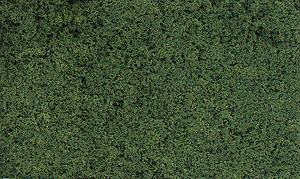 Woodland Scenics 53 All Scale Foliage - 90.7 Square Inches 585 Square cm -- Dark Green