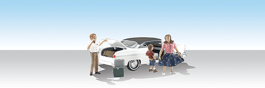 Woodland Scenics 5546 HO Scale Pit Stop - AutoScenes(TM) - Assembled