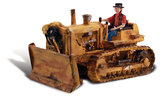 Woodland Scenics 5562 HO Scale Dewie's Dozer - Assembled - AutoScenes(R)
