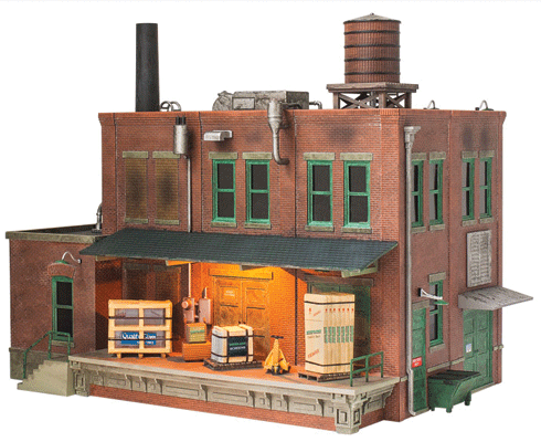 Woodland Scenics 5848 O Scale Morrison Door Factory - Built-&-Ready Landmark Structures(R) -- Assembled - 11-7/8 x 10-7/16 x 10-1/16" 30.2 x 26.5 x 25.6cm