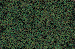 Woodland Scenics 59 All Scale Foliage Clusters(TM) - 45 Cubic Inches 737 Cubic cm -- Dark Green
