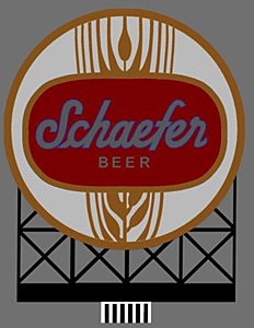 Miller Engineering 881301 O/Ho Schaefer Beer
