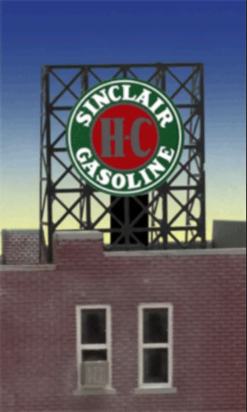 Miller Engineering 338980 N/Z Sinclair Rooftop Sign