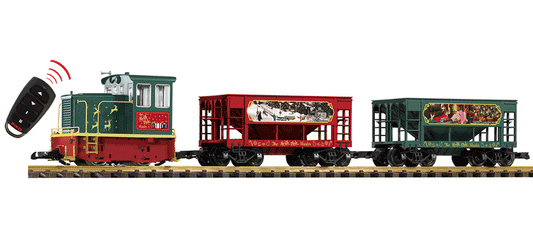 Piko 38152 G Scale North Pole Hauler R/C Starter Set, 120V