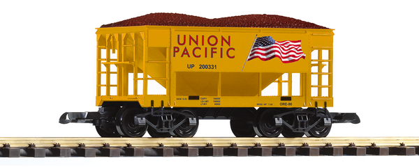 Piko 38914 G Scale UP Ore Car 200331 "Flag" w/Ore Load