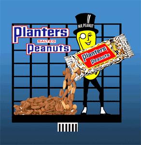 Miller Engineering 7062 Ho/N Planters Peanuts Bb
