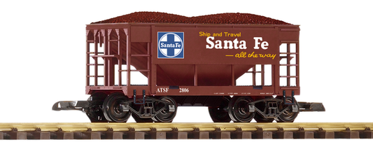 Piko 38913 G Scale SF Ore Car 2806 w/Ore Load