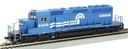 Bachmann 67029 HO Scale EMD SD40-2 - Standard DC -- Conrail 6446 (blue, white)