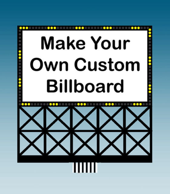Miller Engineering 882351 O/Ho Custom Billboard Lg
