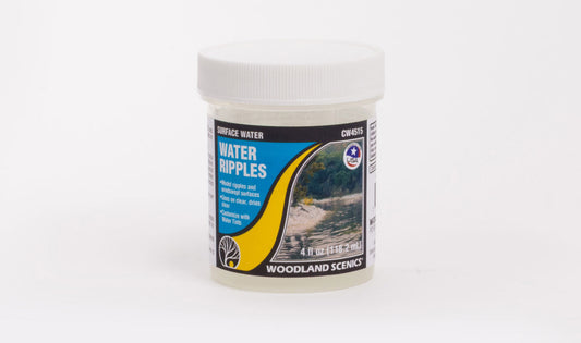 Woodland Scenics 4515 All Scale Surface Water - Water System -- Water Ripples - 4oz 118mL