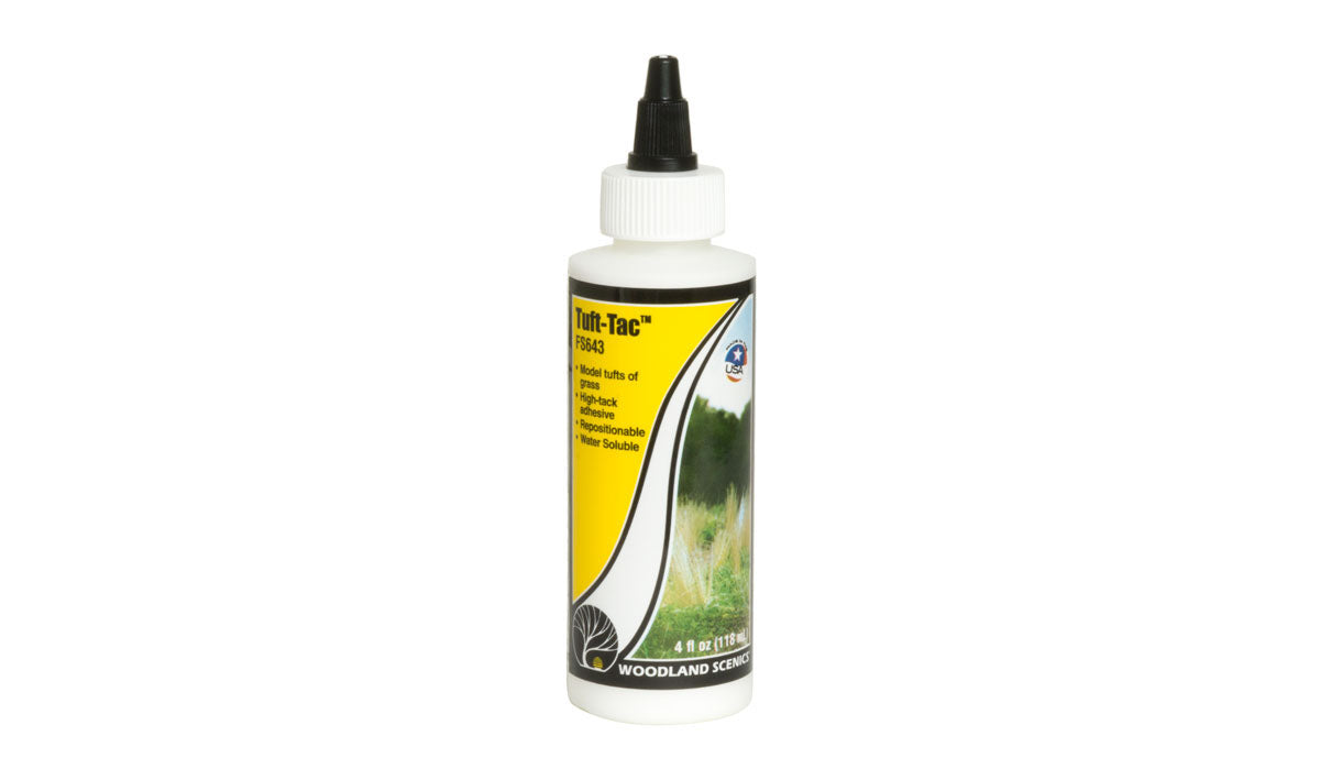 Woodland Scenics 643 All Scale Tuft-Tac(TM) - Field System -- 4oz 355mL