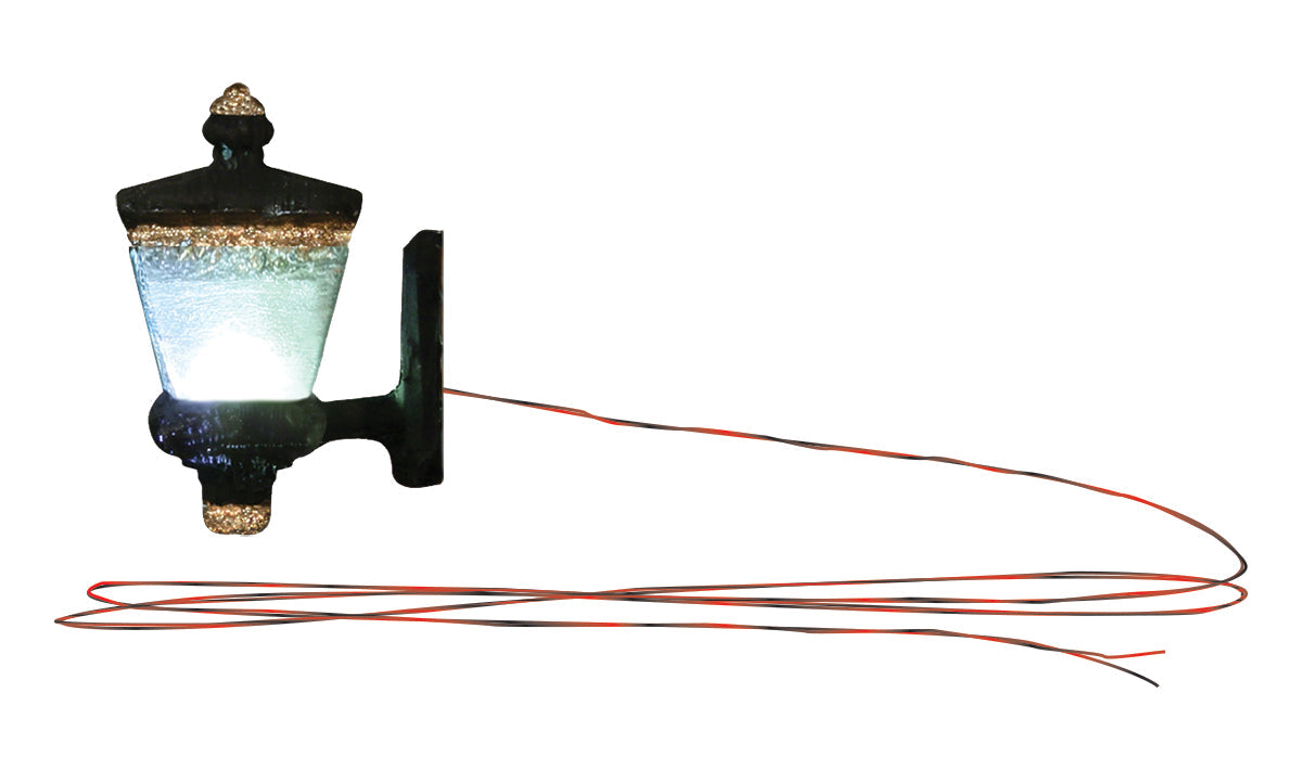 Woodland Scenics 5659 N Scale Wall-Mount Entry Light - Just Plug(TM) -- pkg(2)