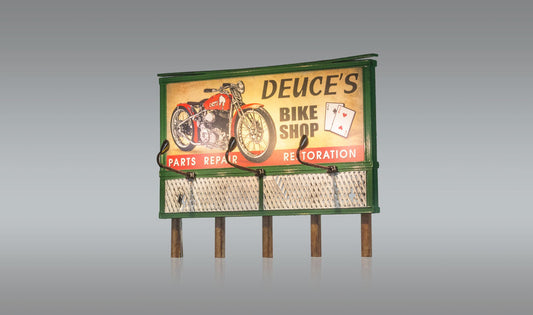 Woodland Scenics 5792 HO Scale Lighted Billboard - Just Plug(R) -- Deuce's Parts and Repair