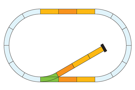 Piko 35301 G Scale Siding Track Set