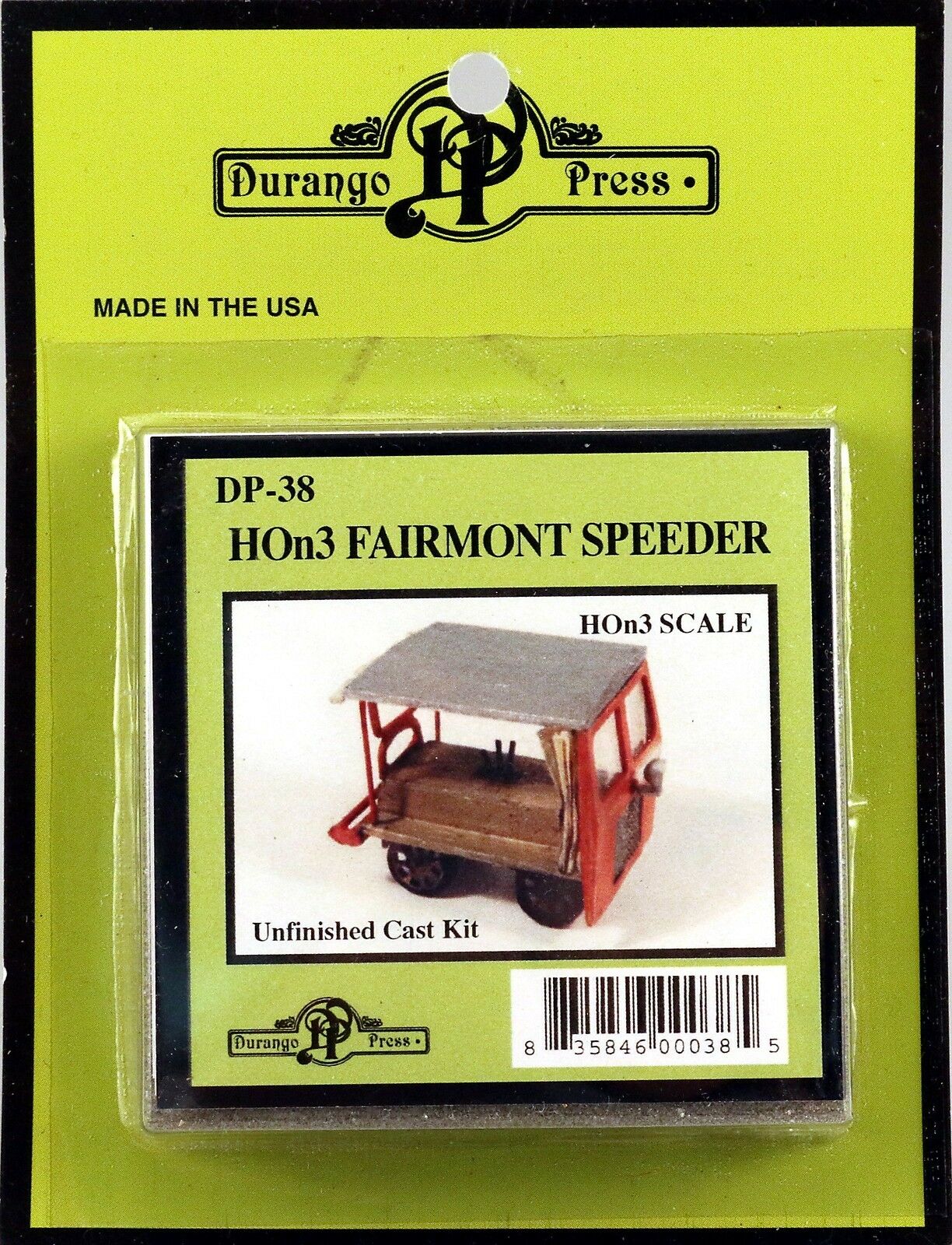 Durango Press 38 Hon3 Speeder