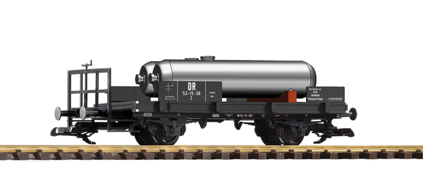 Piko 37830 G Scale DR III 2-Axle Emergency Tank Car (2 Tanks)